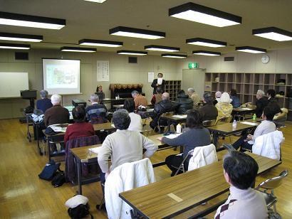 講演会の様子の写真