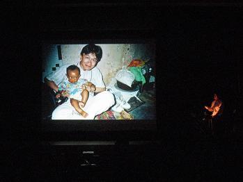 講演会「地球のステージ」の様子の写真