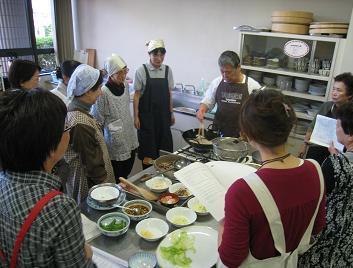 中国料理講習会の様子