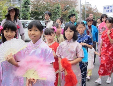 ガラシャ祭寧波委員会の様子の写真