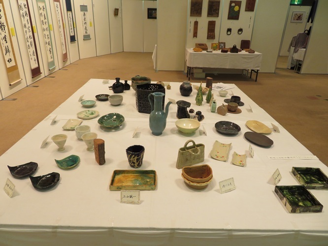 市民文化まつり展示の写真