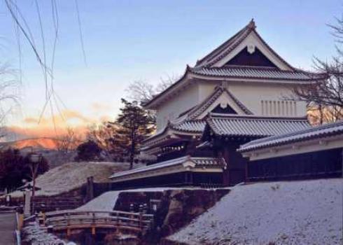 優秀賞　冬の勝竜寺城