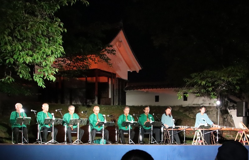 都山流尺八西山竹友会出演写真
