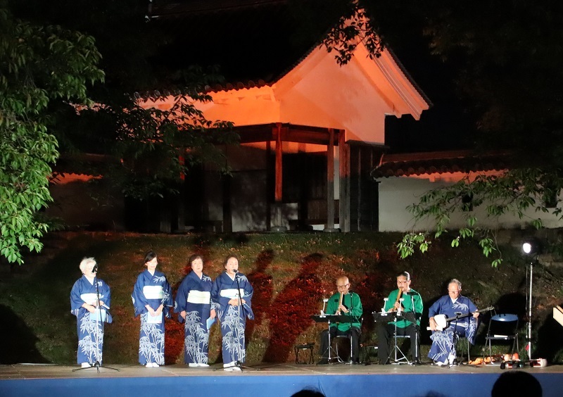 日本民謡若竹会出演写真