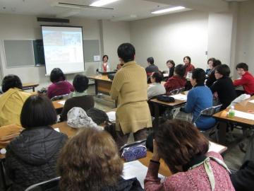 講演会の様子の写真