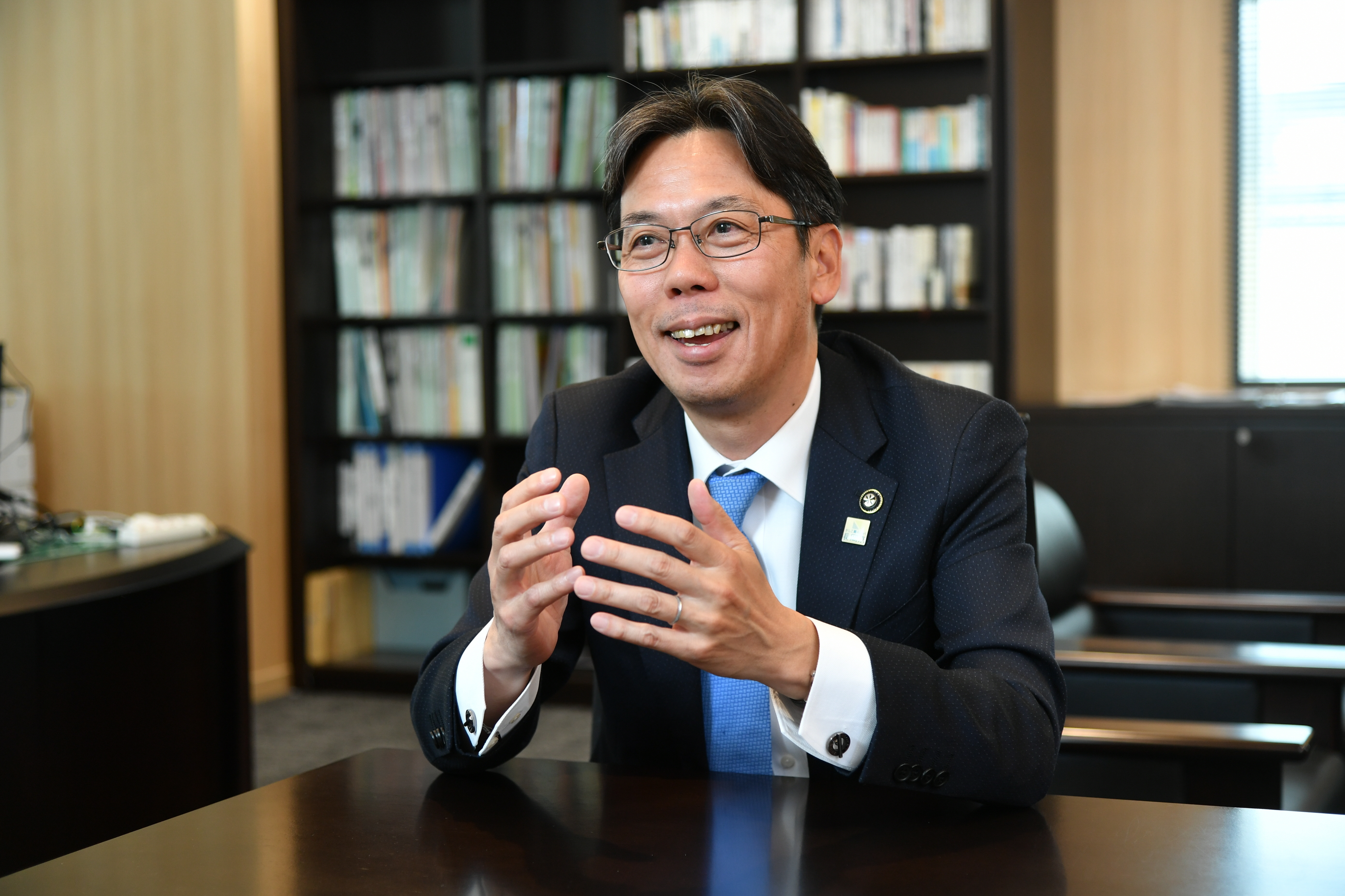 長岡京市長の写真