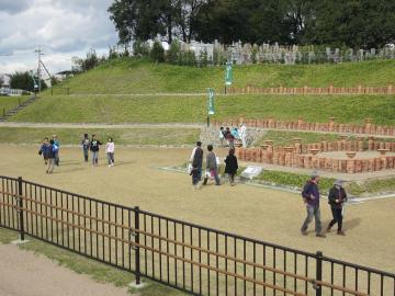 恵解山古墳公園全景写真