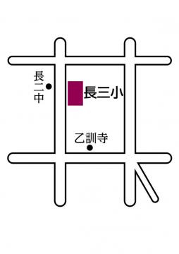 長岡第三小学校の地図