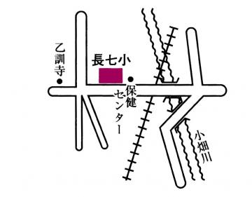 長岡第七小学校の地図