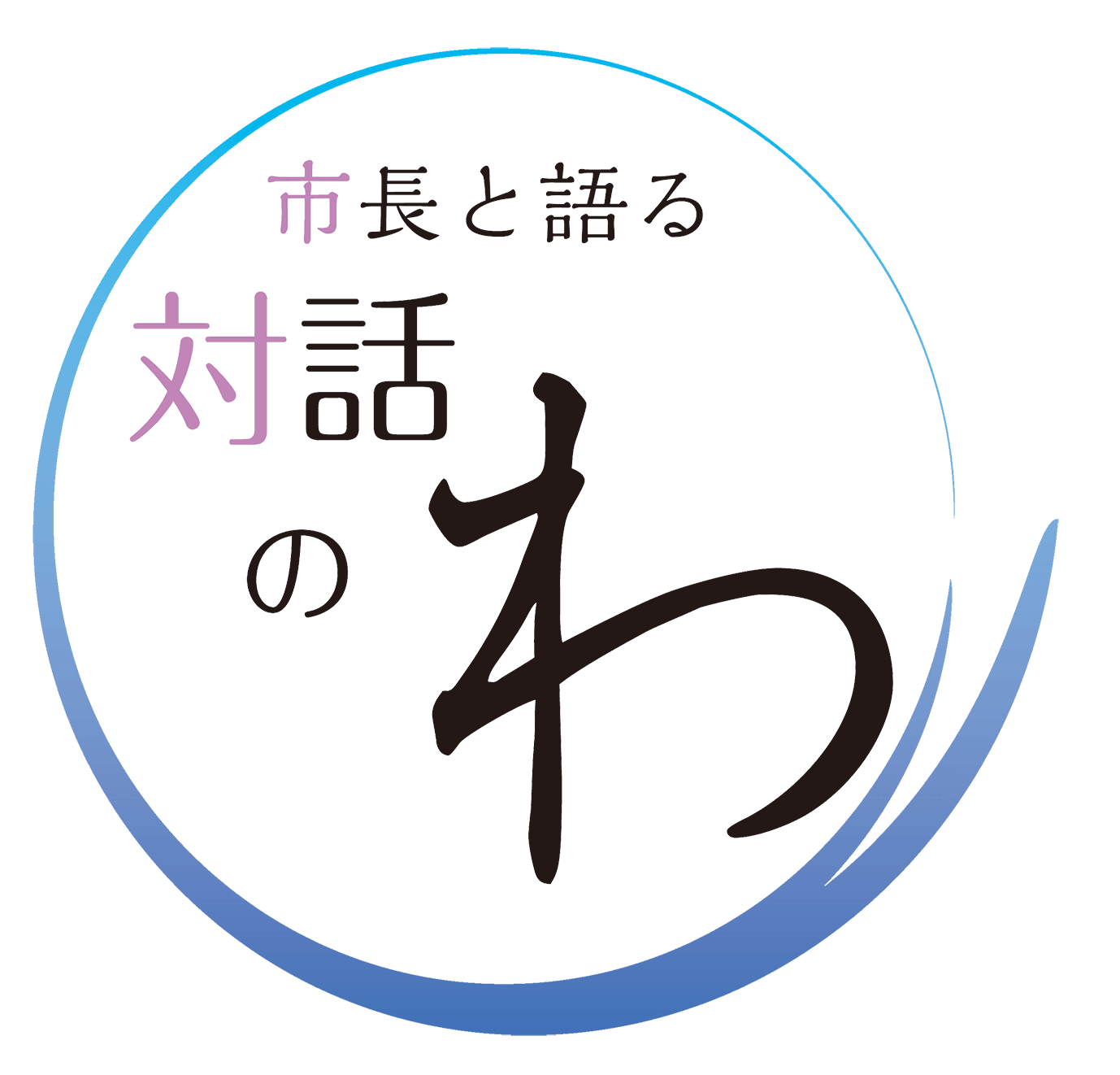 「市長と語る対話のわ」のイメージ画像