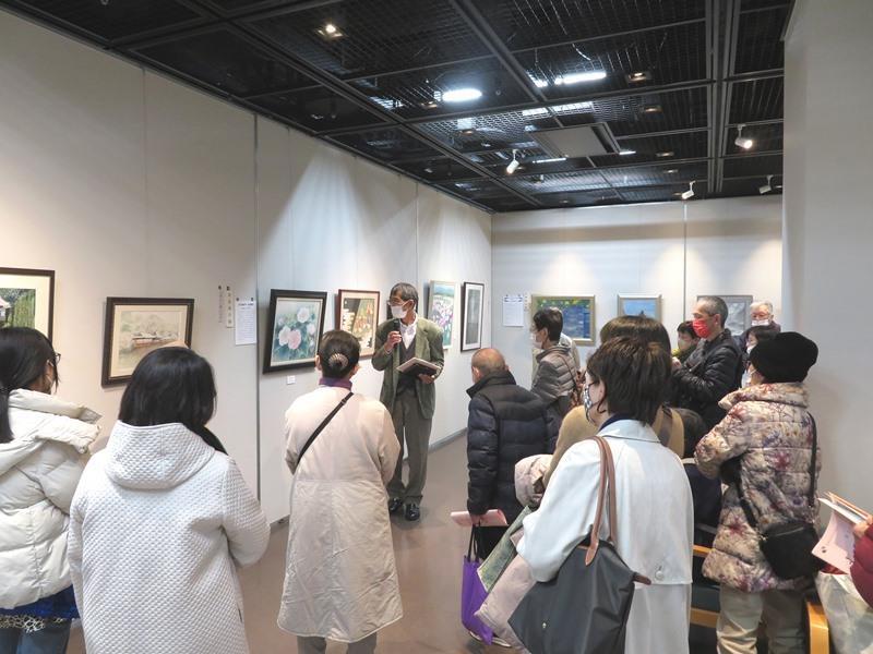 ギャラリートークの写真