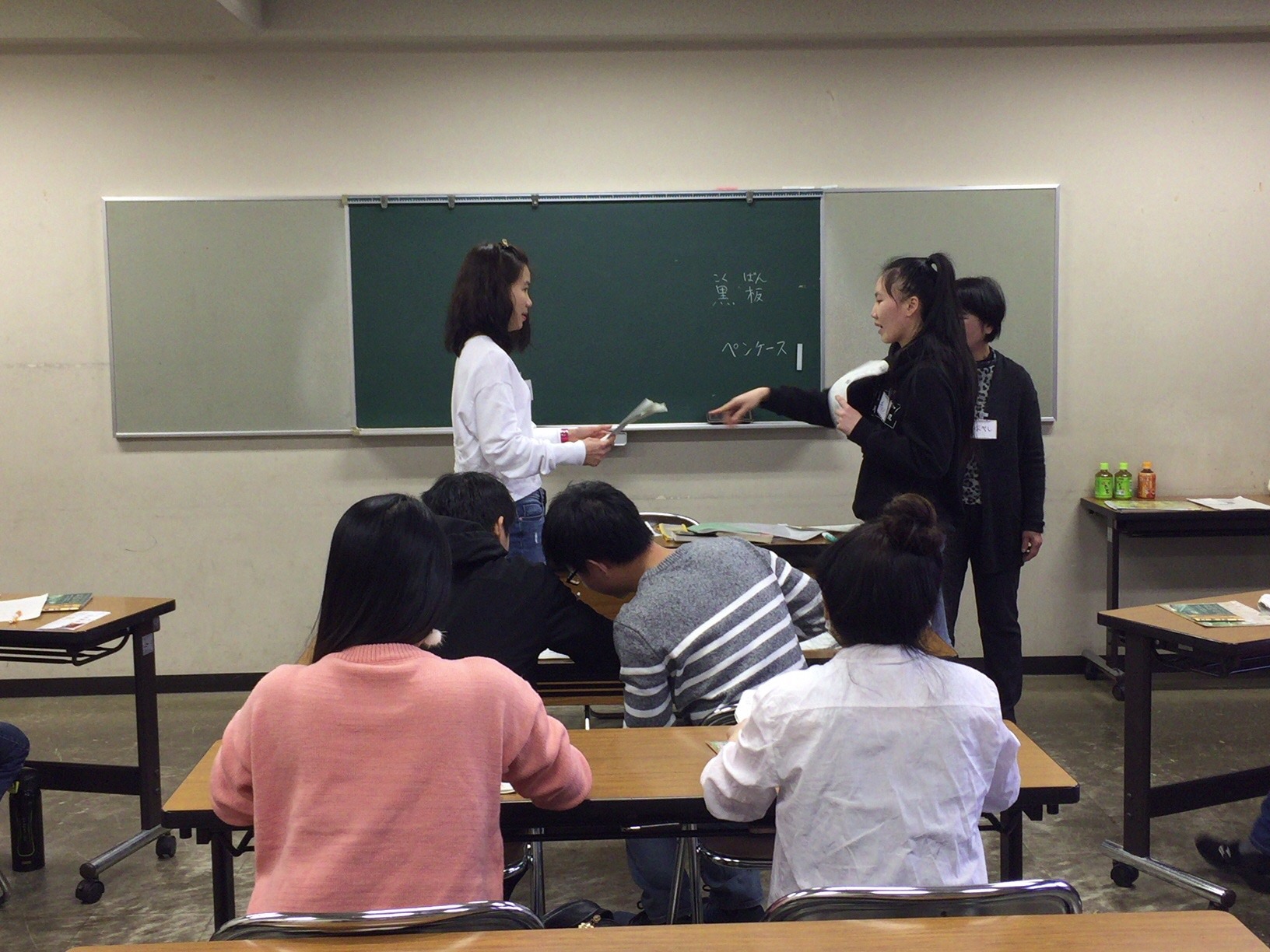 語学講座の様子の写真（日本語）
