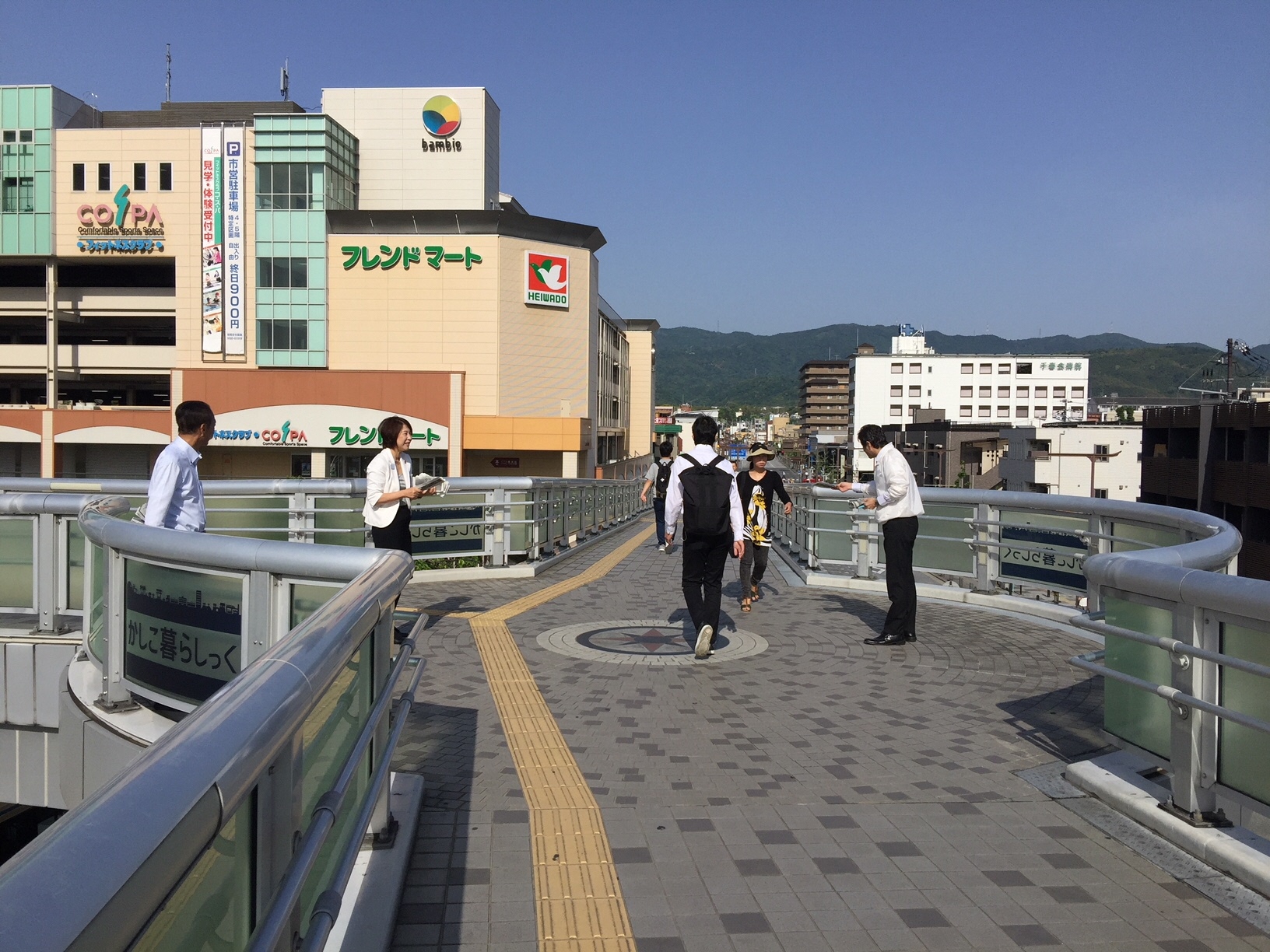 JR長岡京駅ペデストリアンデッキ