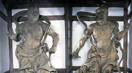 長岡京市指定文化財の仁王像