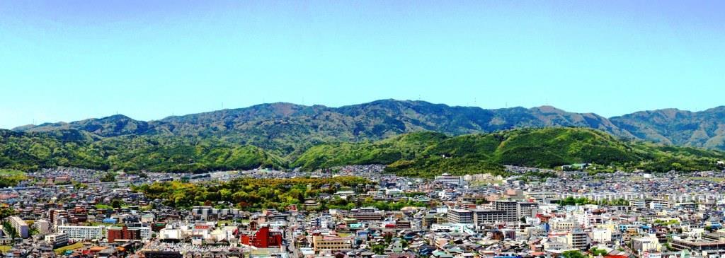 西山の風景