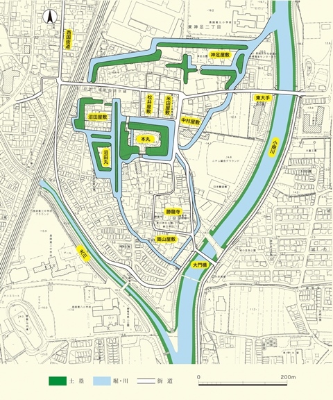 縄張り想定復元図