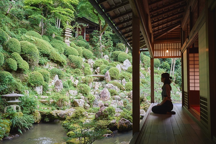 柳谷観音楊谷寺の浄土苑