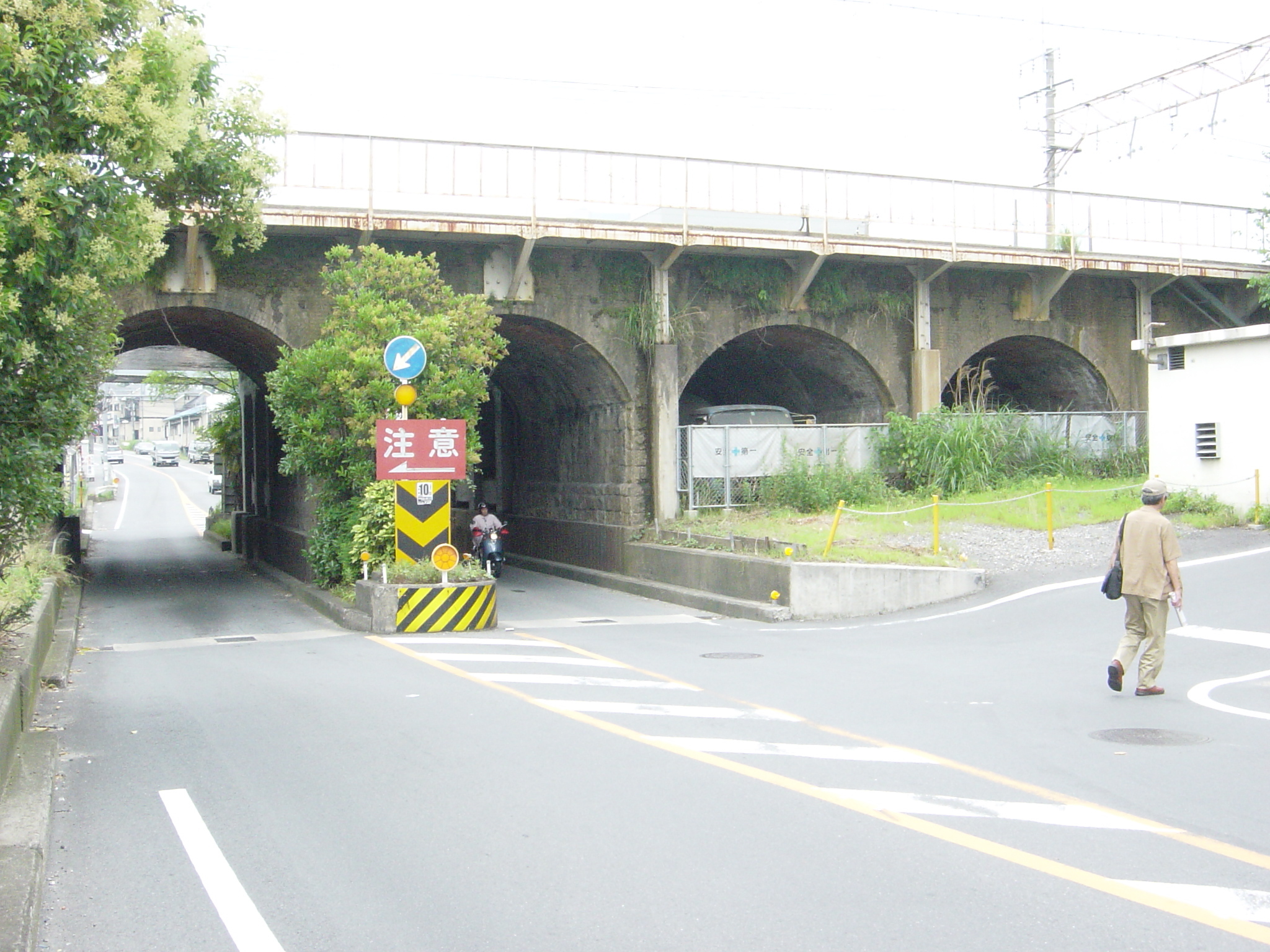 七反田橋梁（神足六連橋）の写真