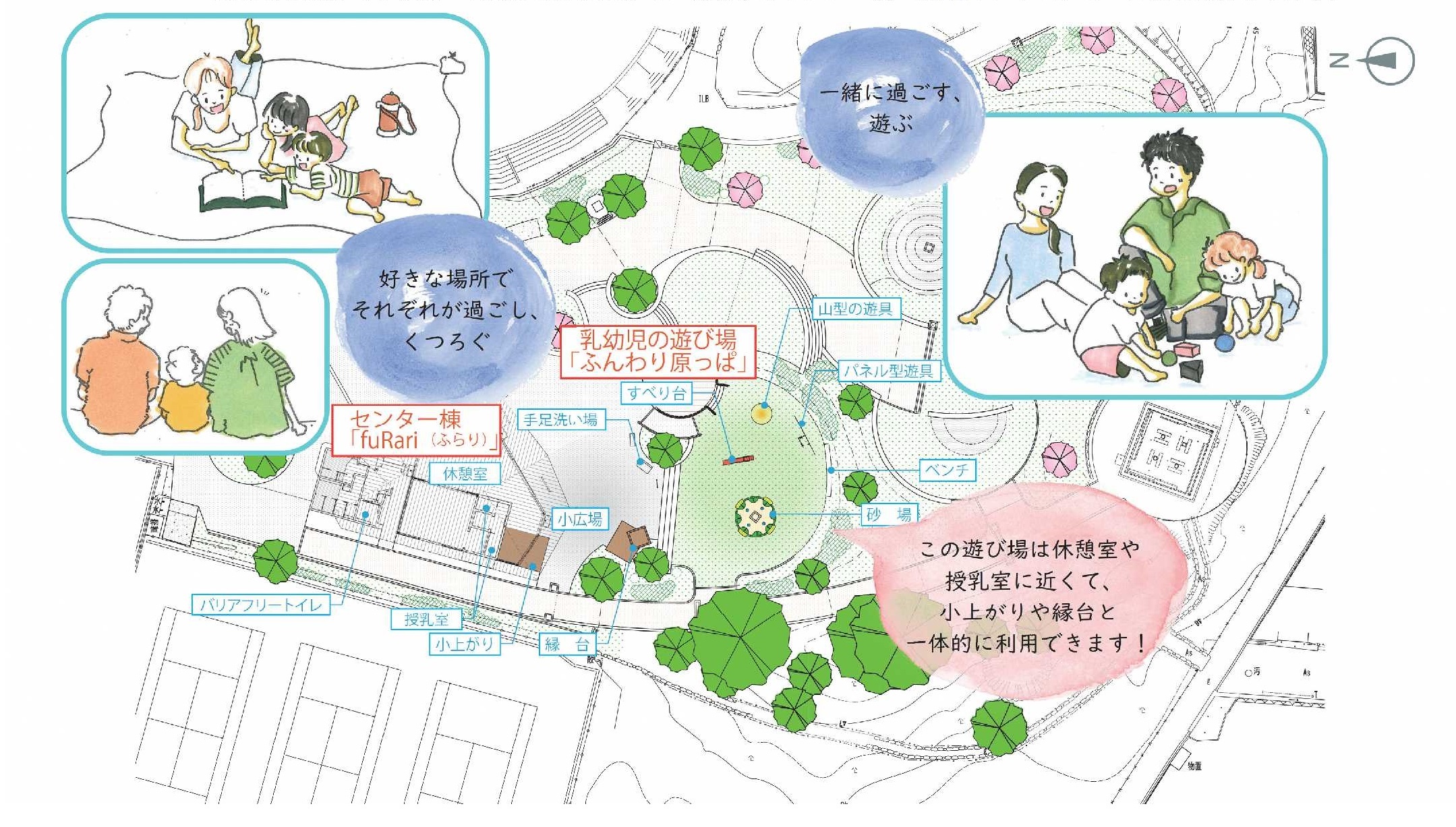 乳幼児の遊び場