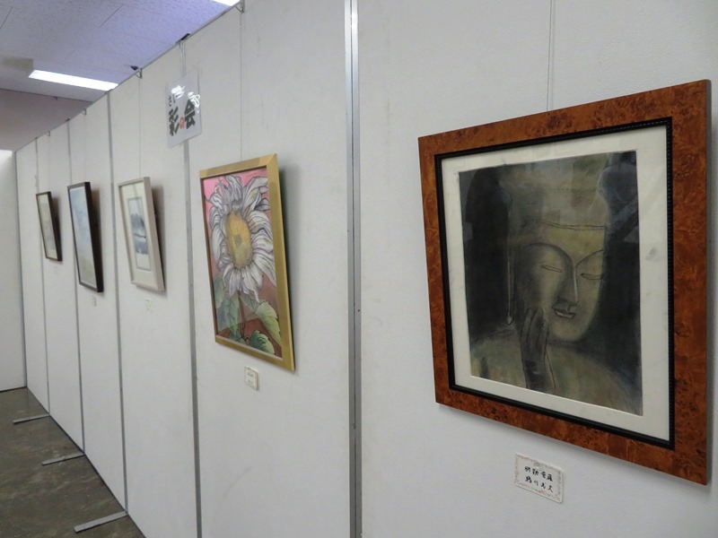 公民館展示の写真