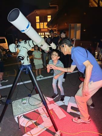 星空の観察