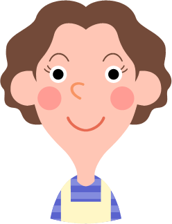 母親のイラスト