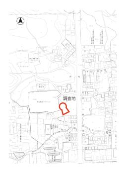 井ノ内稲荷塚古墳位置図