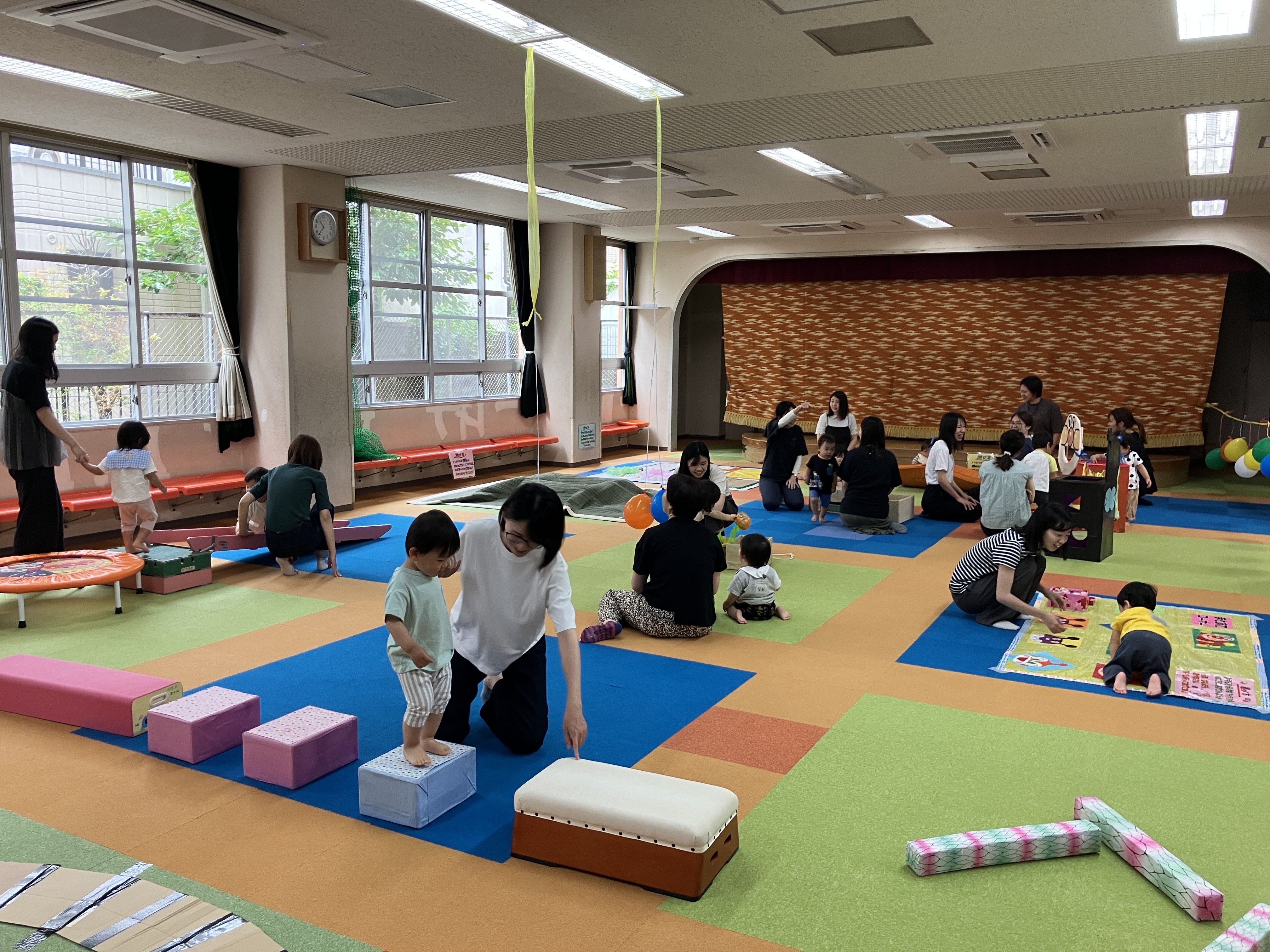 キッズナで楽しく遊ぶ親子
