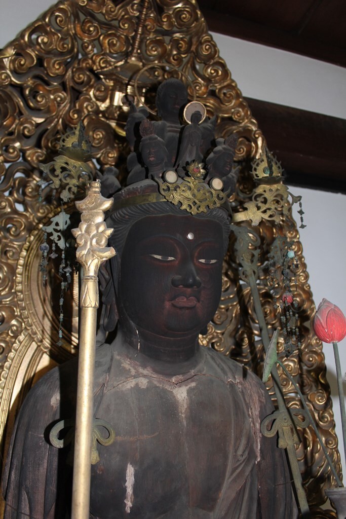 仏像修理前写真
